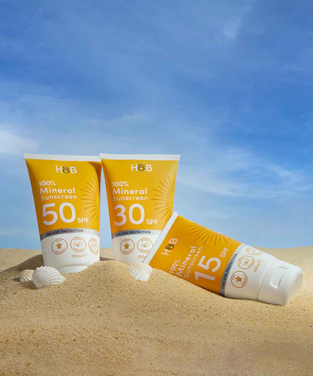 Holland & Barrett, Mineral Sunscreen SPF 30, 150ml Look Heloo