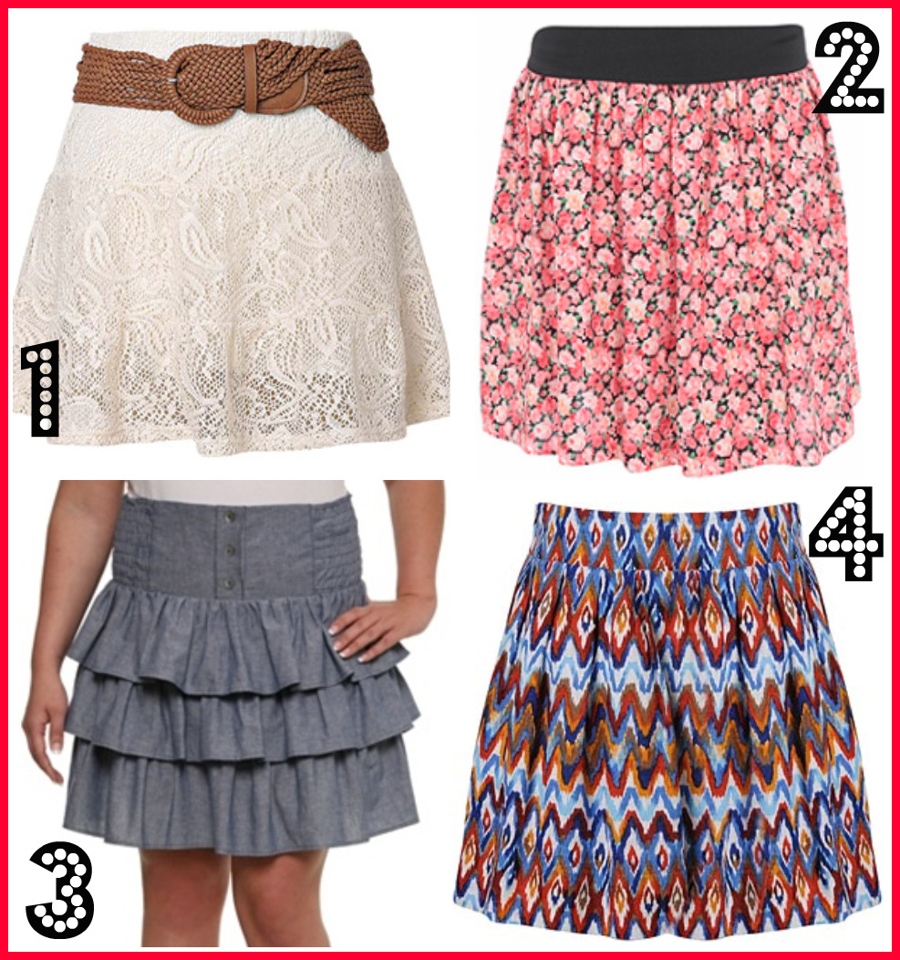 Spring Skirts Under 50 Plus Size Edition Looking Fly on a Dime