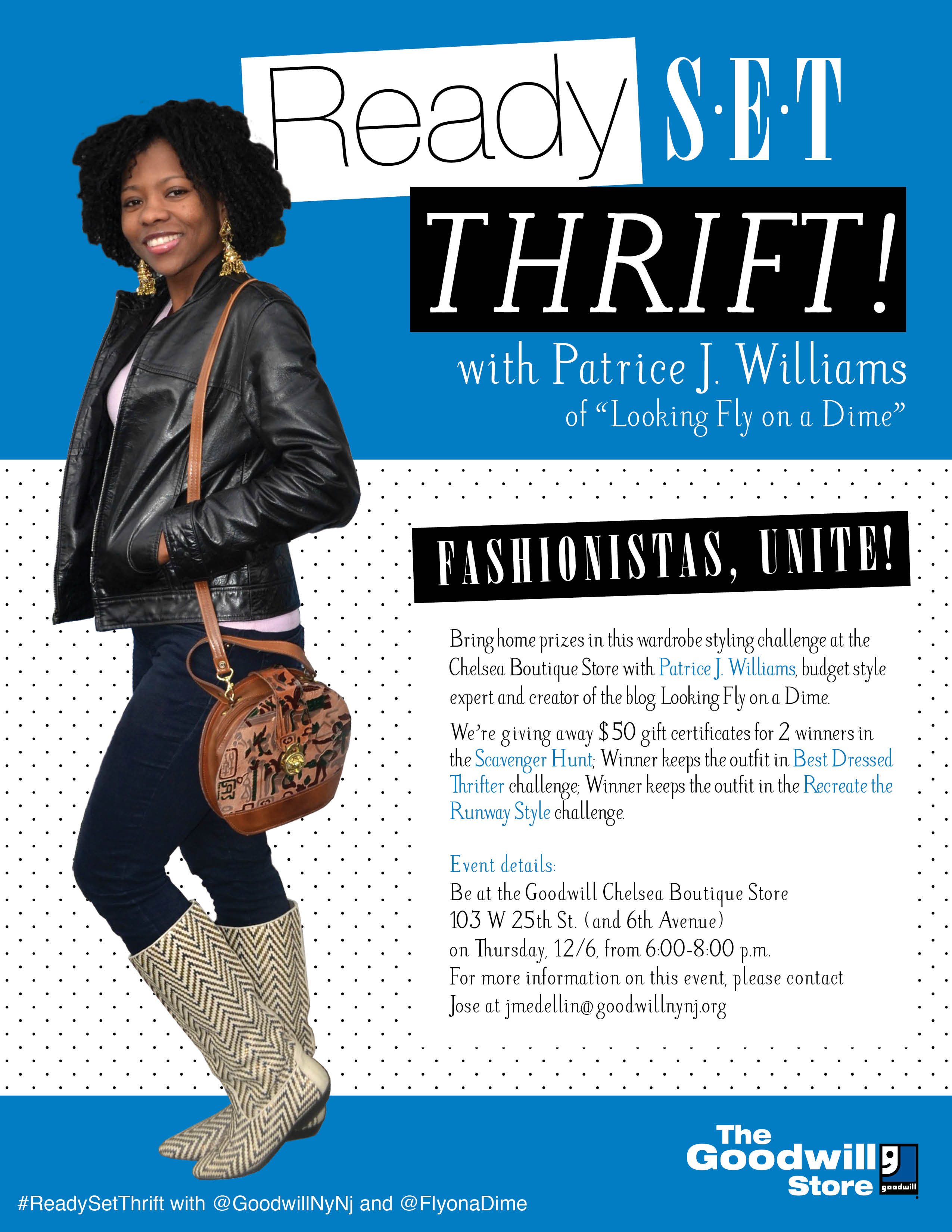 NYC thrift shopping Looking Fly on a Dime