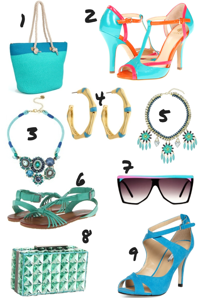 Easy & Affordable Ways to Wear Aqua Looking Fly on a Dime