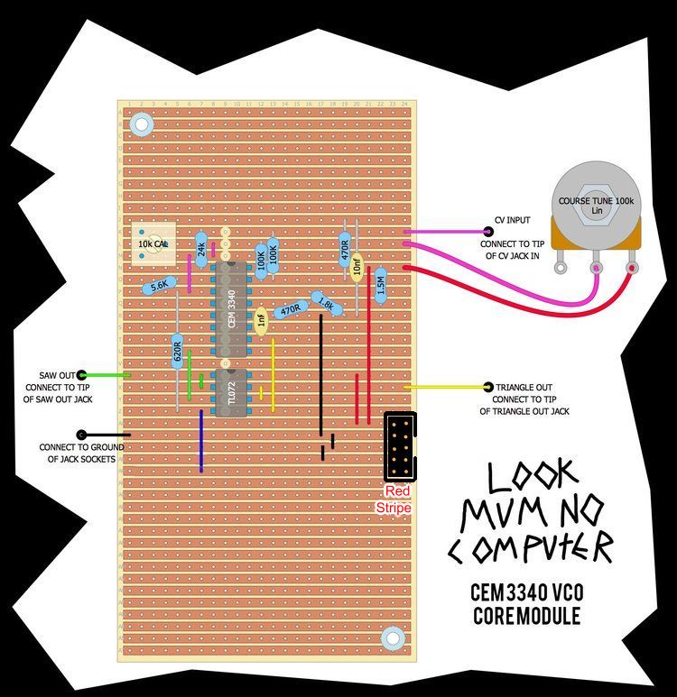 Powering the 3340 VCO (was Cem 3340 vco help!) - DIY STUFF - Look Mum