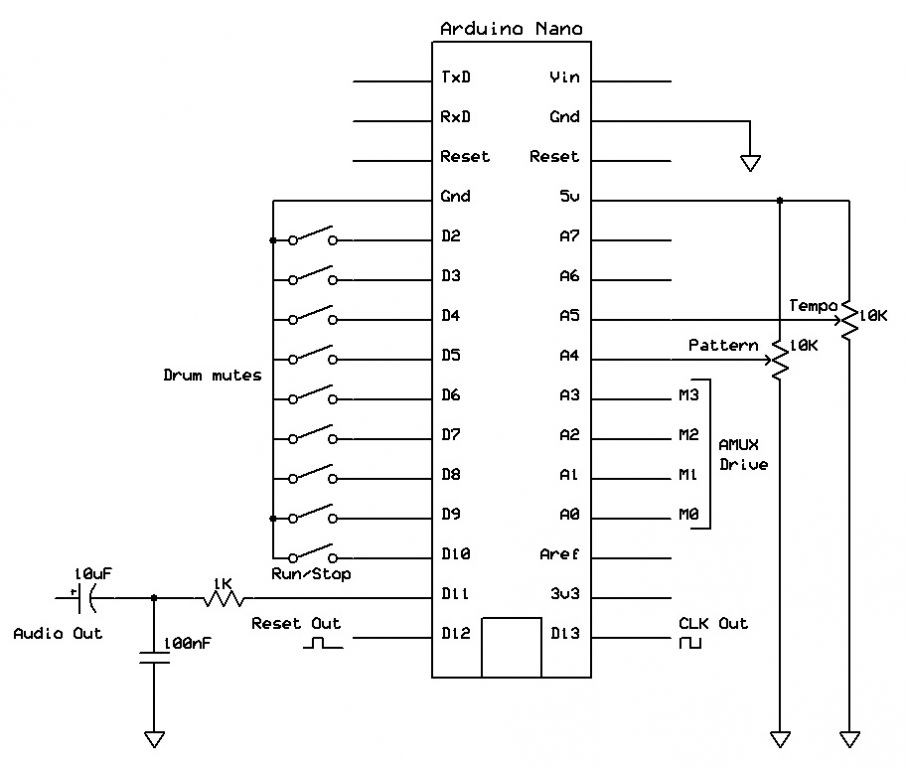 Arduino drum machine DIY STUFF Look Mum No Computer Thingies