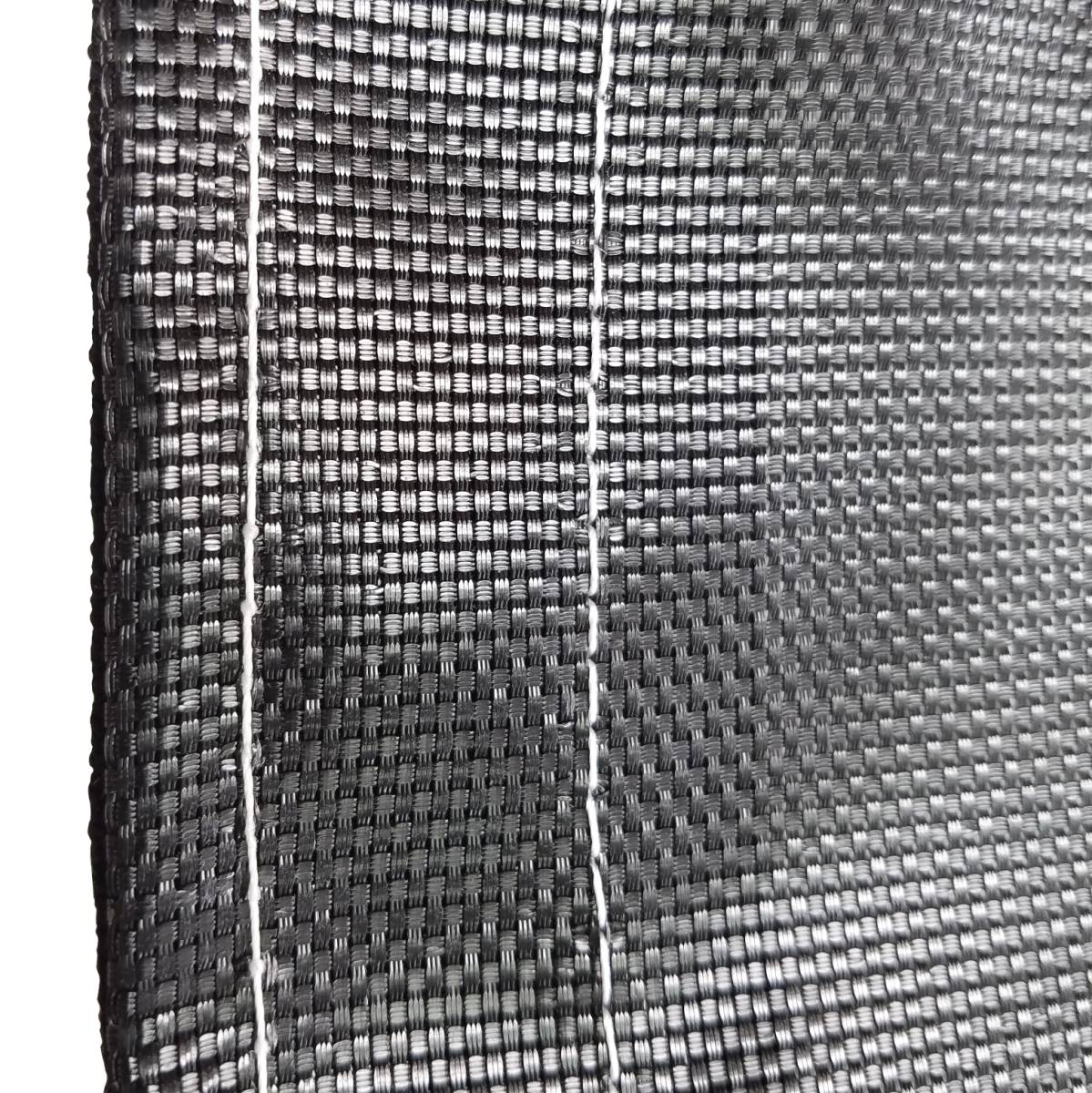 Closed Mesh Cable Tarp for Open Top Trailers Hauling Woodchips, Wood