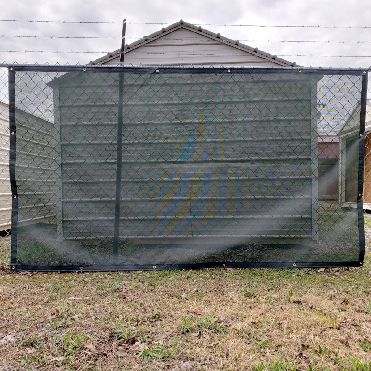 Custom Tennis Court Windscreen Privacy Screen Fence Tarp Cover 8oz
