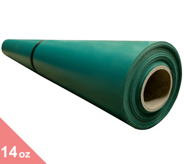 14oz Solid Vinyl Coated Polyester 300' Roll
