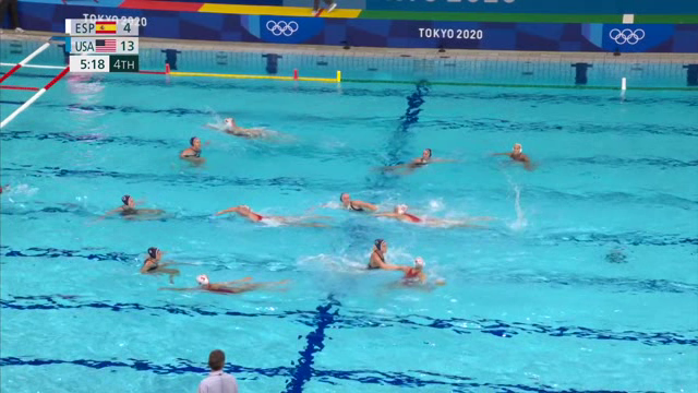 Tokyo Olympics 2020 2021 08 07 Womens Water Polo Gold Medal Match Spain
