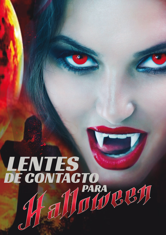 Lentes de contacto para Halloween de Disop Revista óptica Lookvision