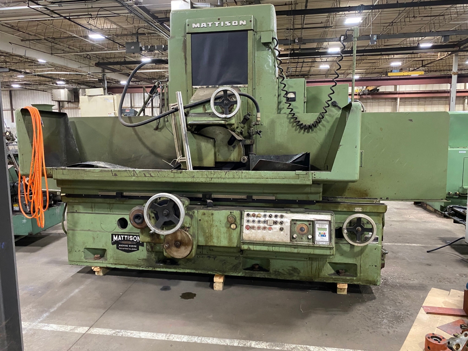 Mattison Surface Grinder Loomis Ltd.