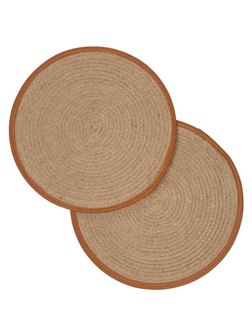 Round Jute Mats Loomsmith