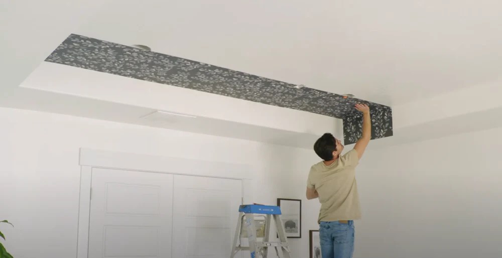 Loomwell Wallpaper Ceiling Install Video Loomwell Home Goods