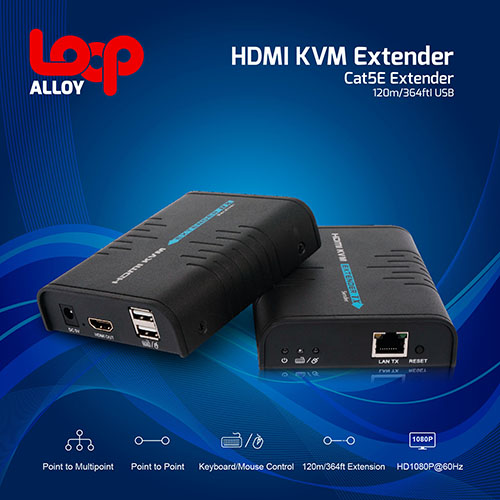Loop Alloy KVM Extender HDMI SET Loop Alloy