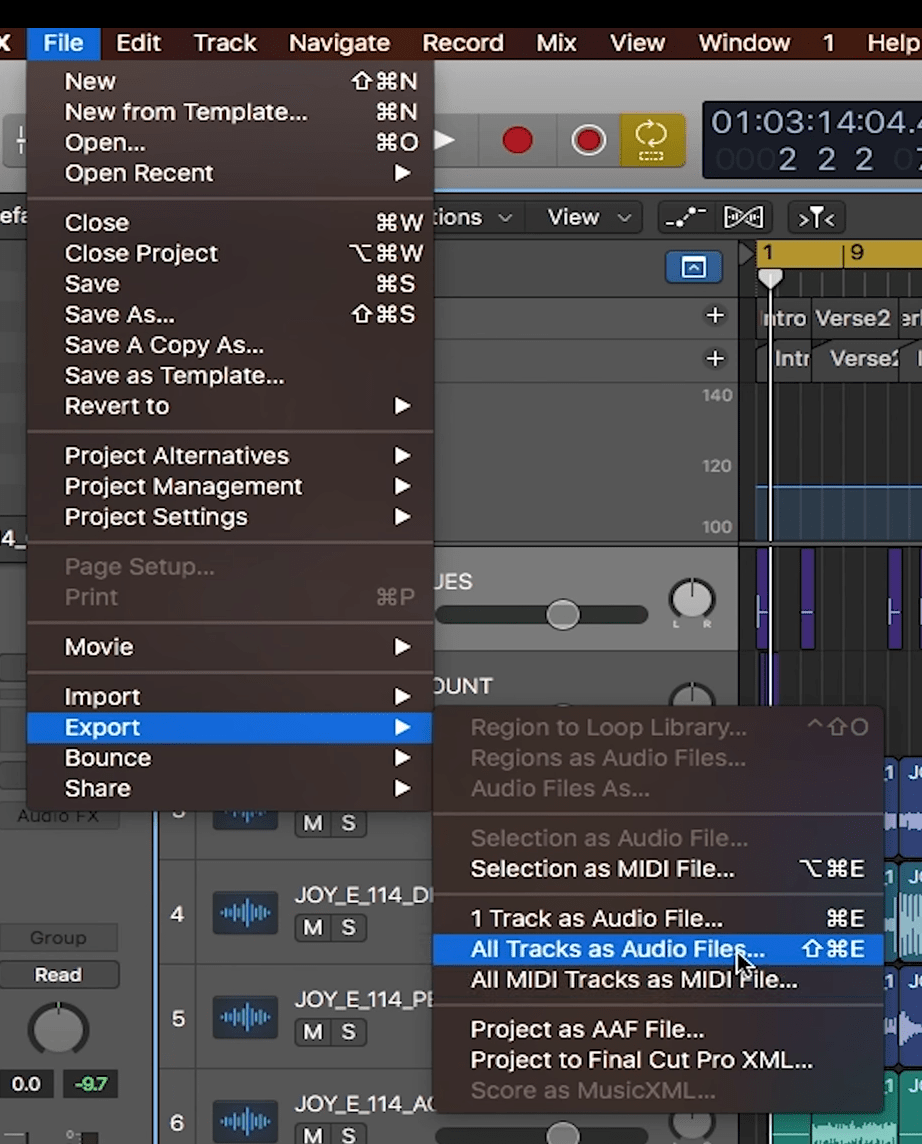 How to Export Your Tracks in Logic Pro - Loop Community Blog