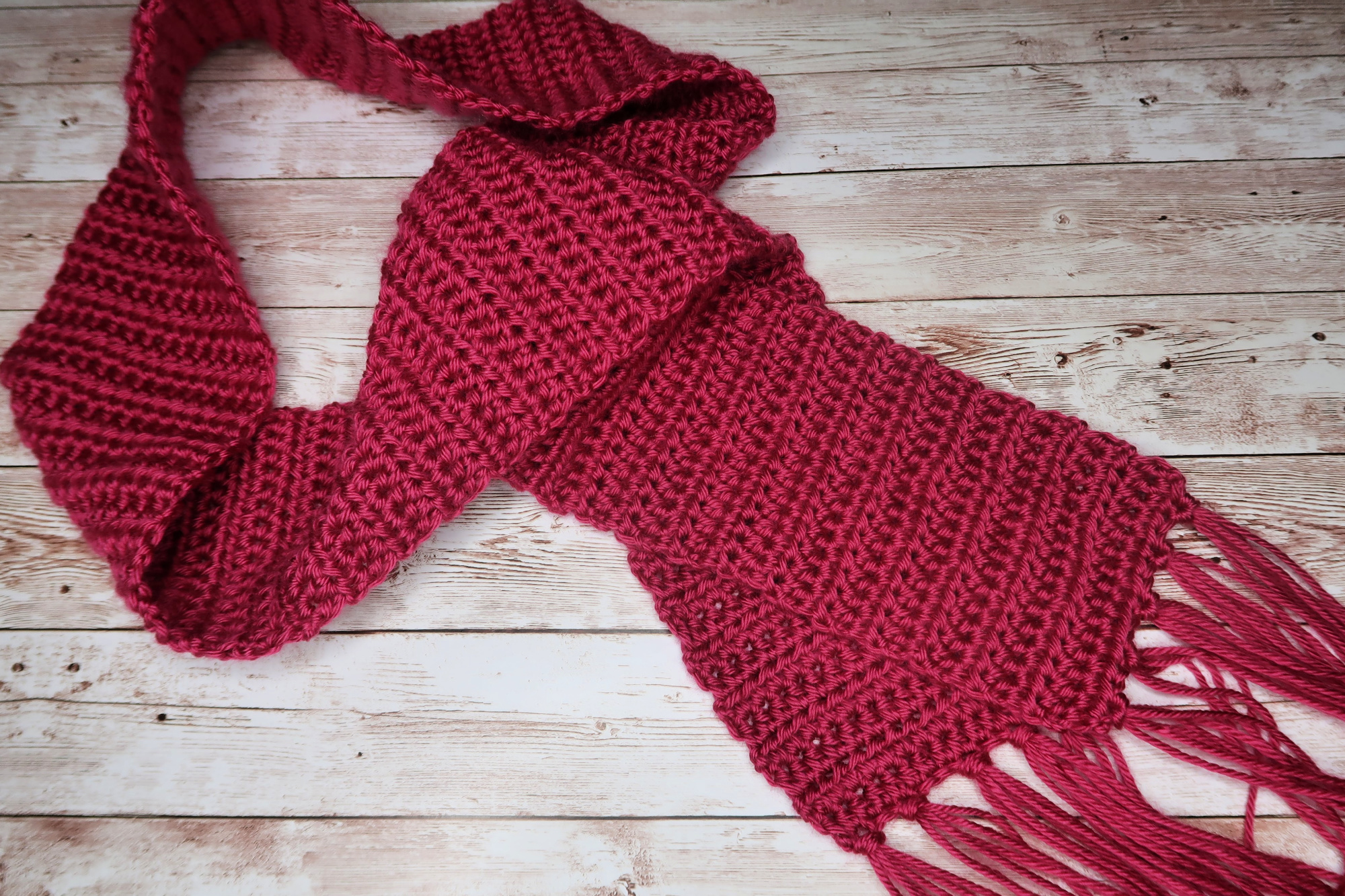 Triple Crochet Scarf