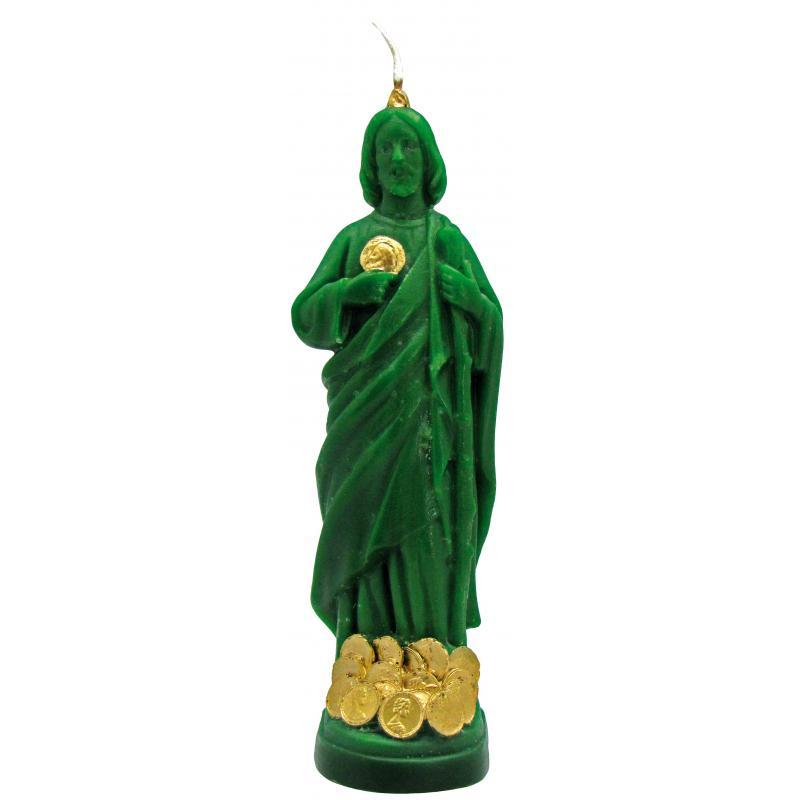 Vela Forma San Judas Tadeo 17 cm Lo Pagano Esoterismo