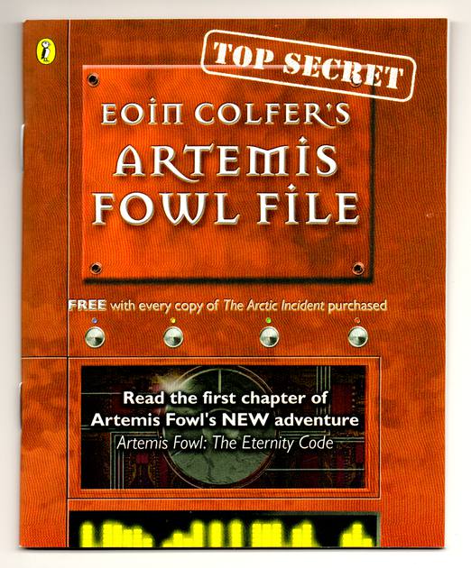 COLFER. Eoin Artemis Fowl. The Eternity Code Ken Lopez Bookseller