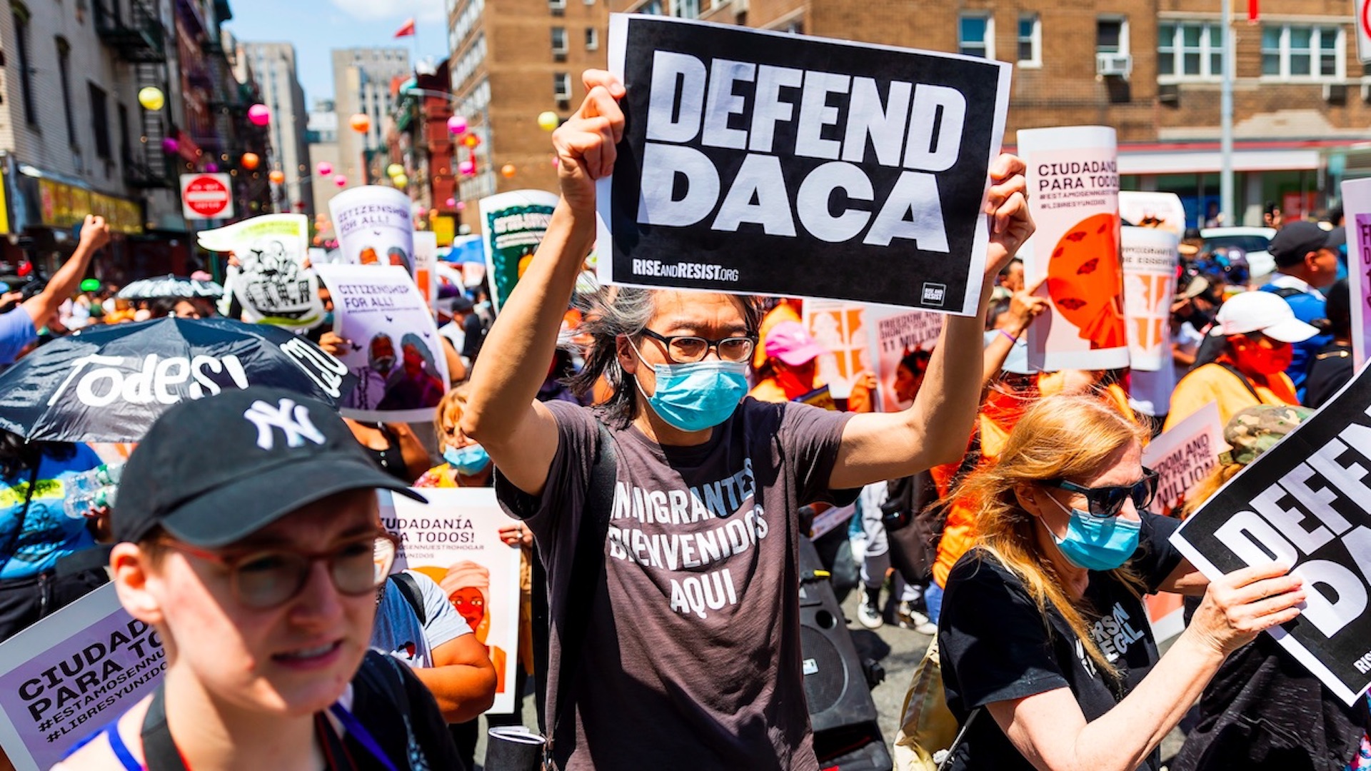 EE.UU. pela fallo que considera ilegal el programa DACA. Foto de EFE