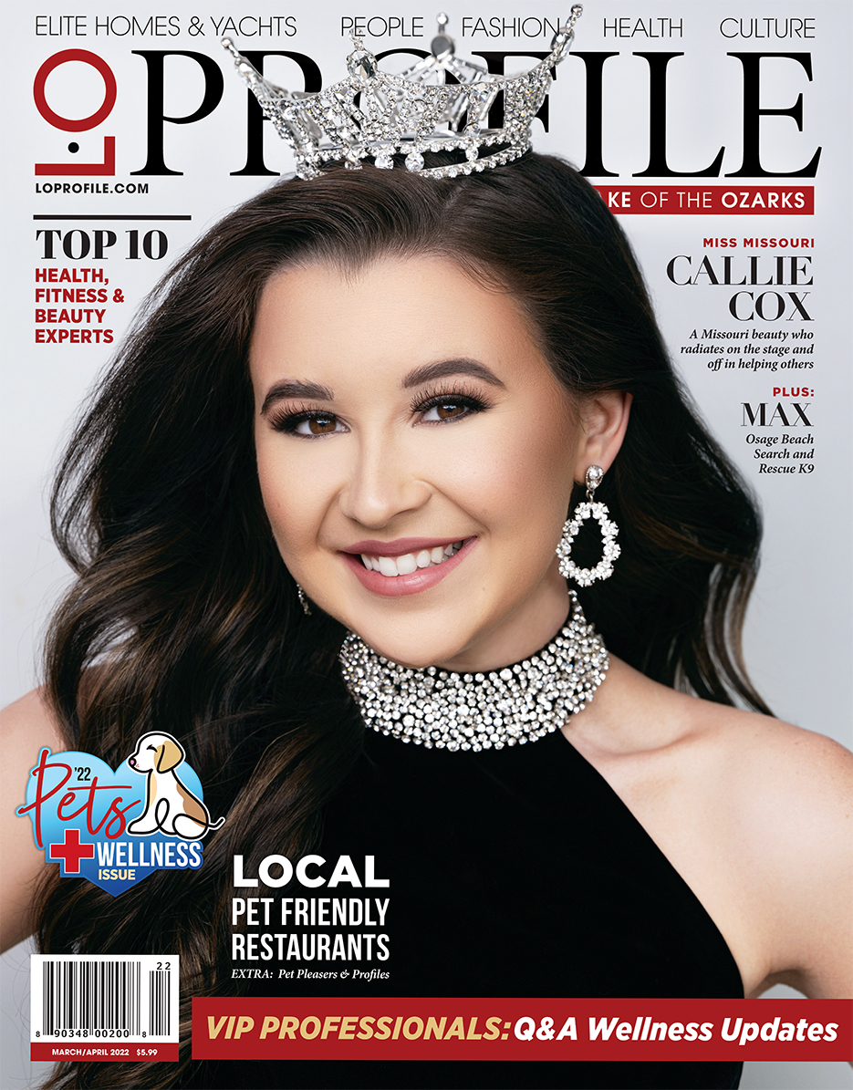 Miss Missouri Callie Cox March/April 2022 loprofile