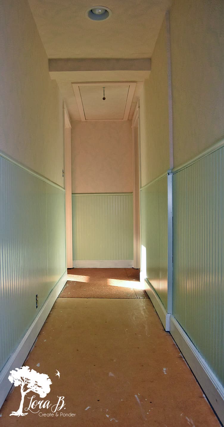 Beadboard Hallway Lora BloomquistCreate & Ponder