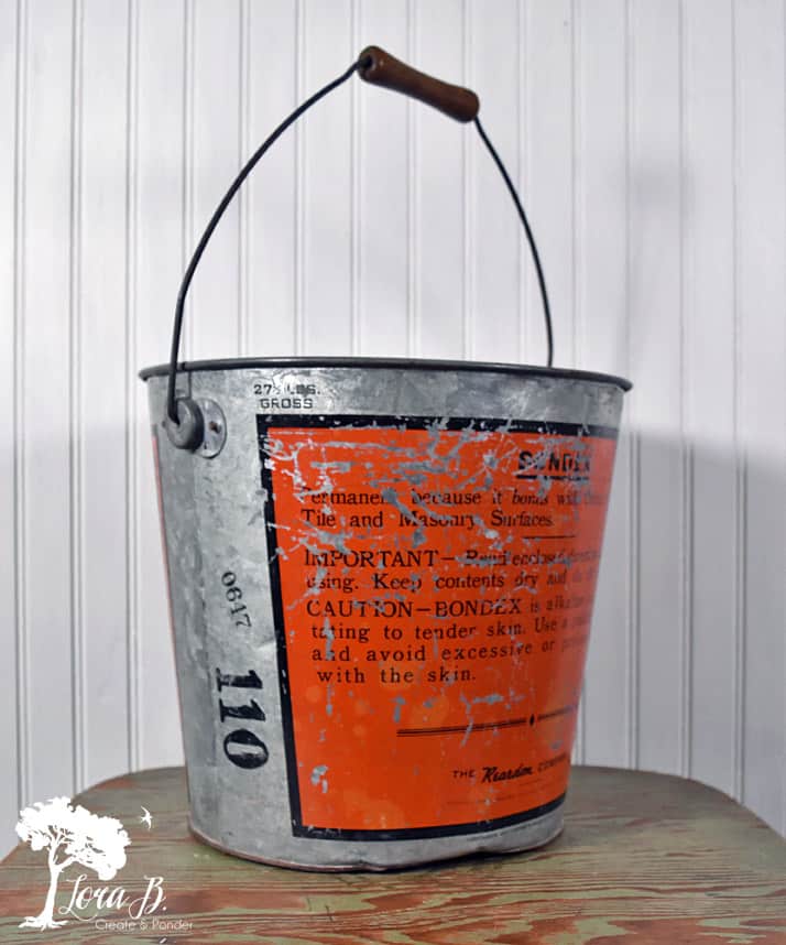 Repurposing a Vintage Galvanized Bucket Lora BloomquistCreate & Ponder