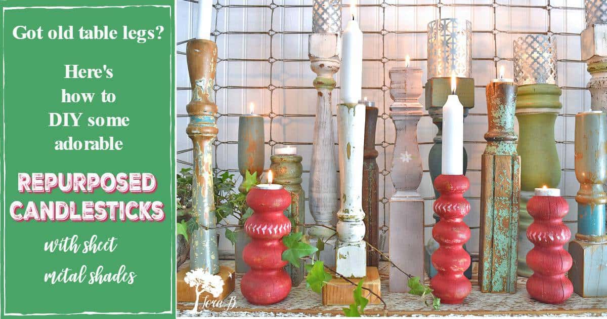 Repurposed Table Legs