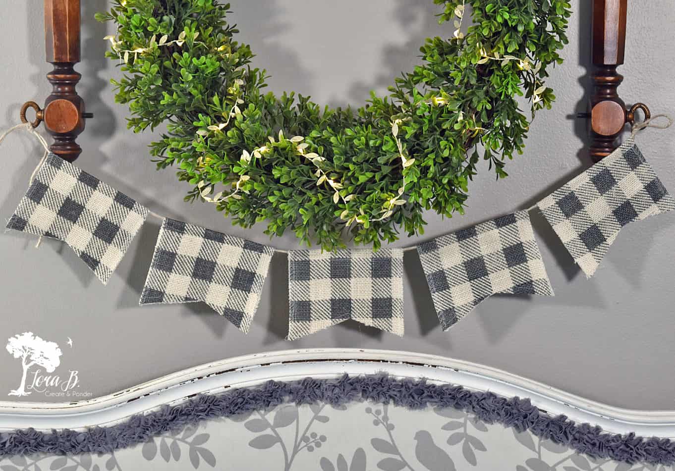 Repurposed Dresser Mirror Harp Lora BloomquistCreate & Ponder