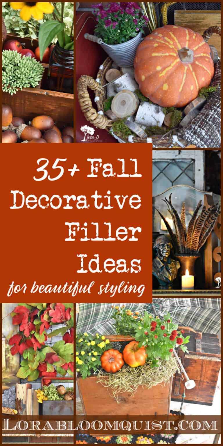 35+ Decorative Vase Filler Ideas for Beautiful (& easy) Fall Decor