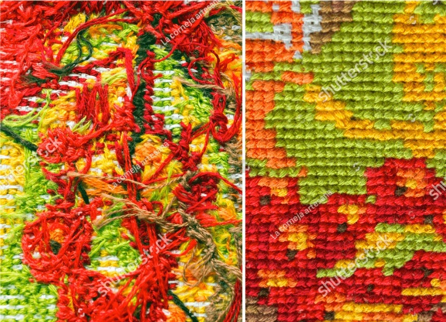 Does the back of your cross stitch matter? Lord Libidan