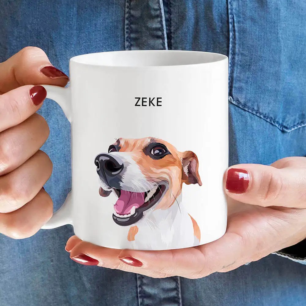 Sparta Double Pet Custom Pet Photo Mug Lord Of The Pets