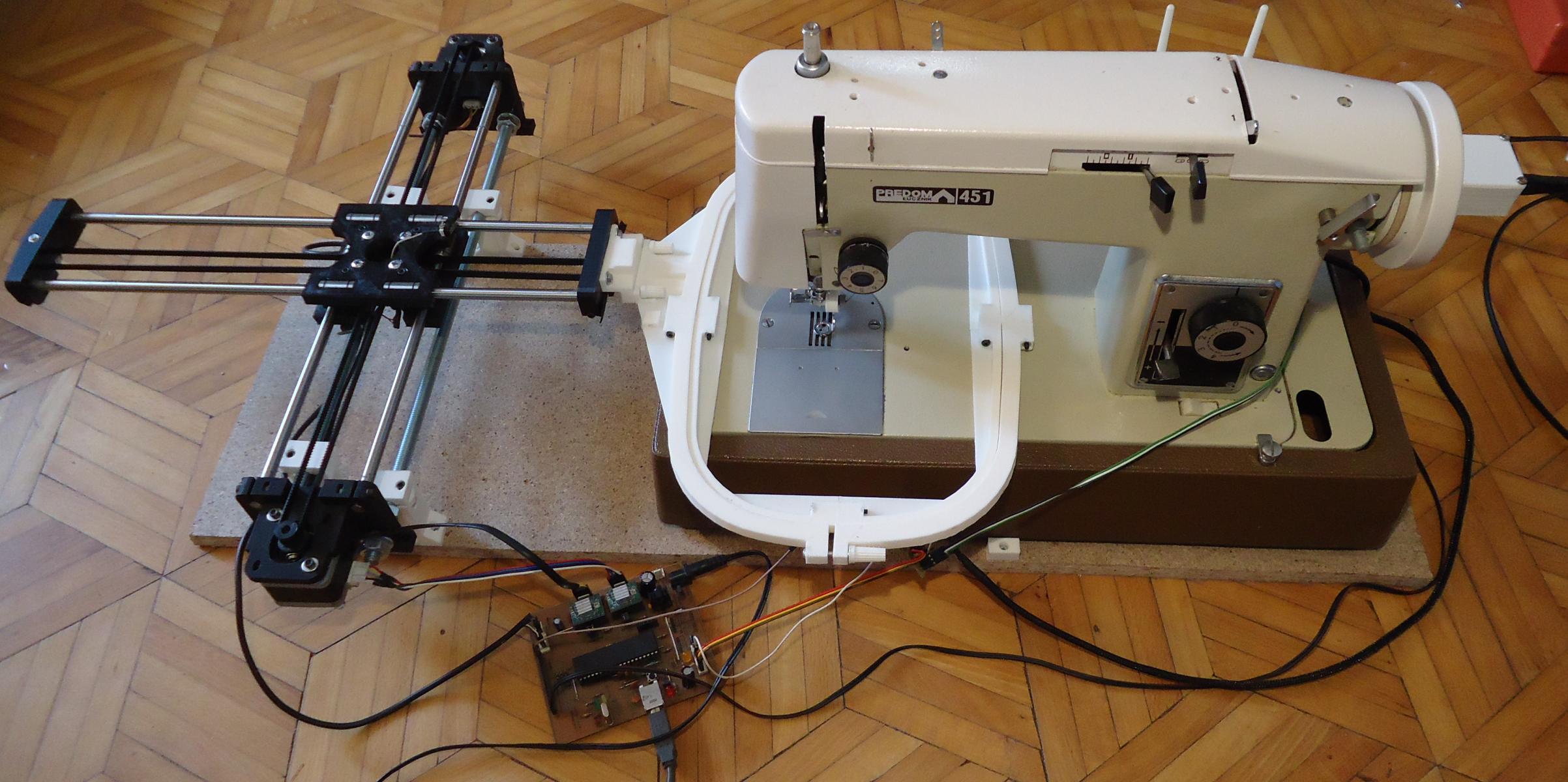Embroiderino towards open source embroidery