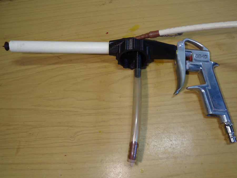 A way to hobby powder coating