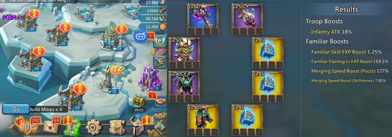 How to Develop Familiars for F2P and Small P2P Players Lords Mobile