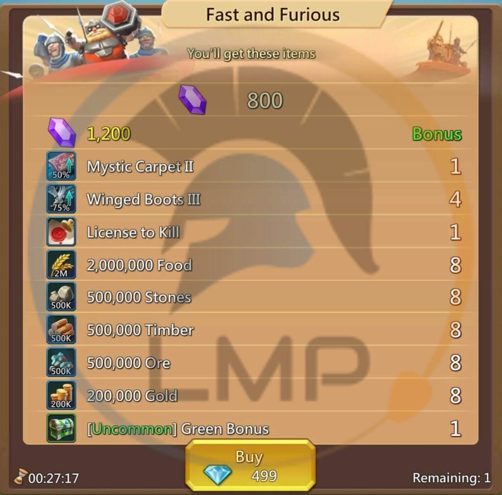 Fast and Furious Pack Lords Mobile Lords Mobile Pro