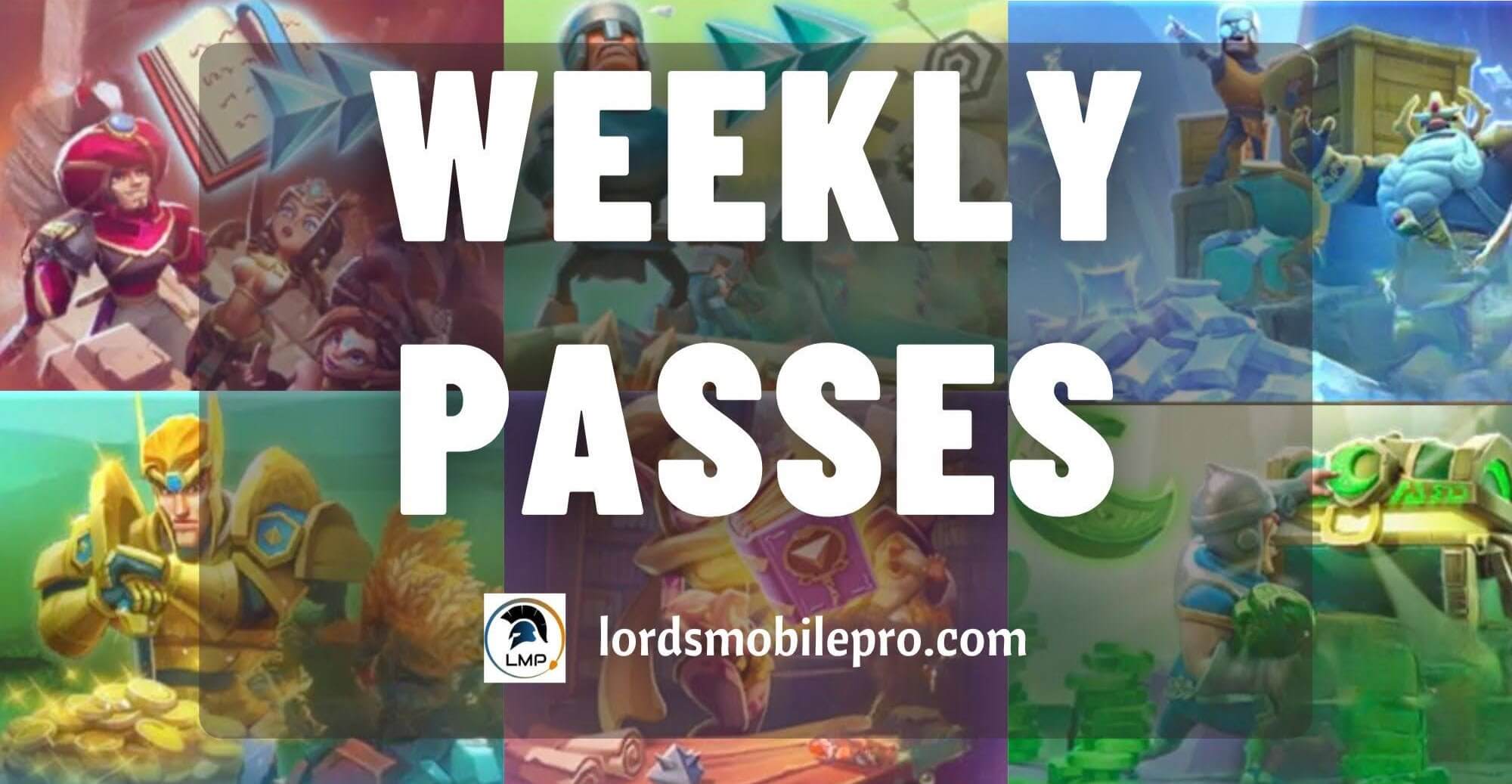 Weekly Passes Pack Lords Mobile Lords Mobile Pro