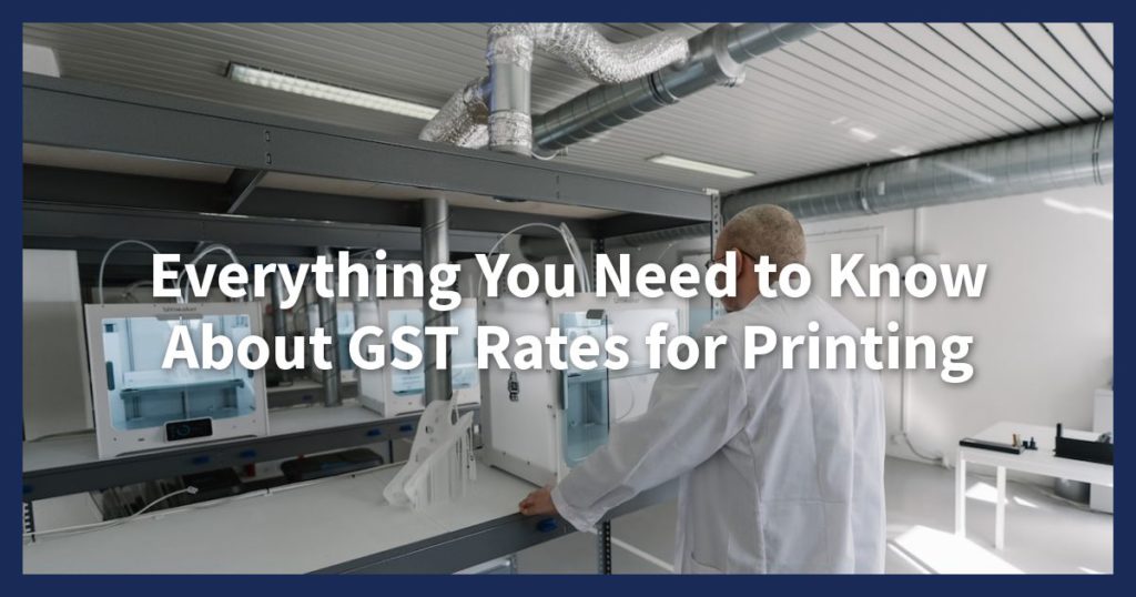 GST Rate for Printing Printing HSN Code and GST Rate Lorelei  Design