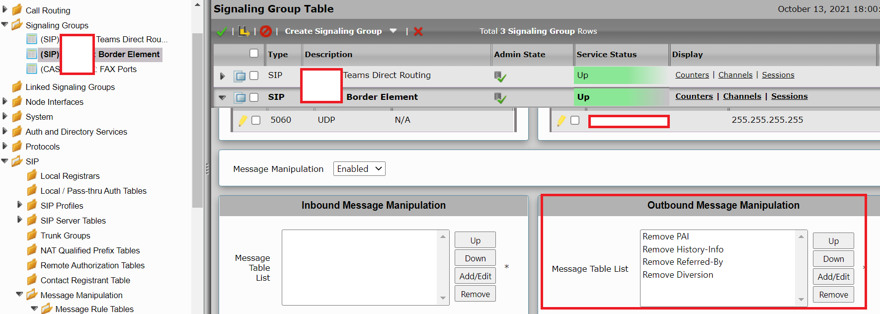 SIP/2.0 484 Address Teams Call Forwarding or Transfer