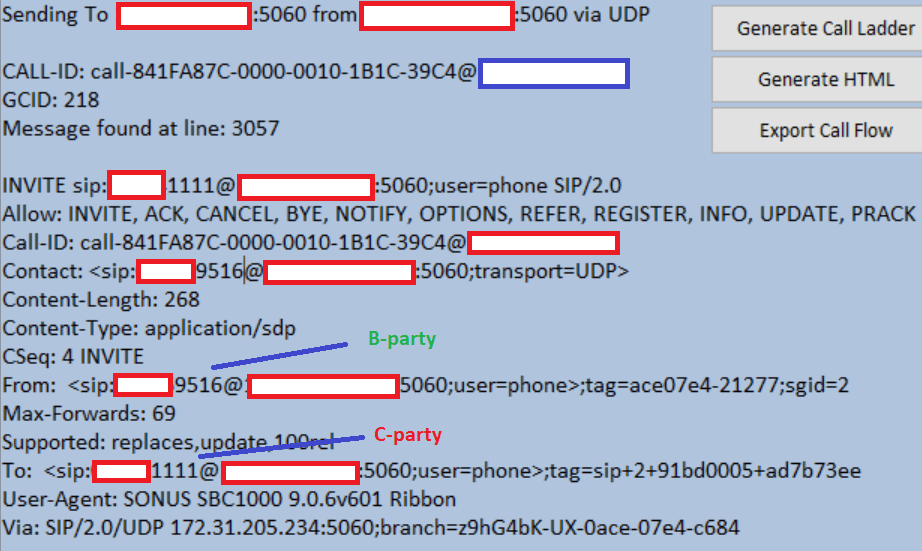 SIP/2.0 484 Address Teams Call Forwarding or Transfer