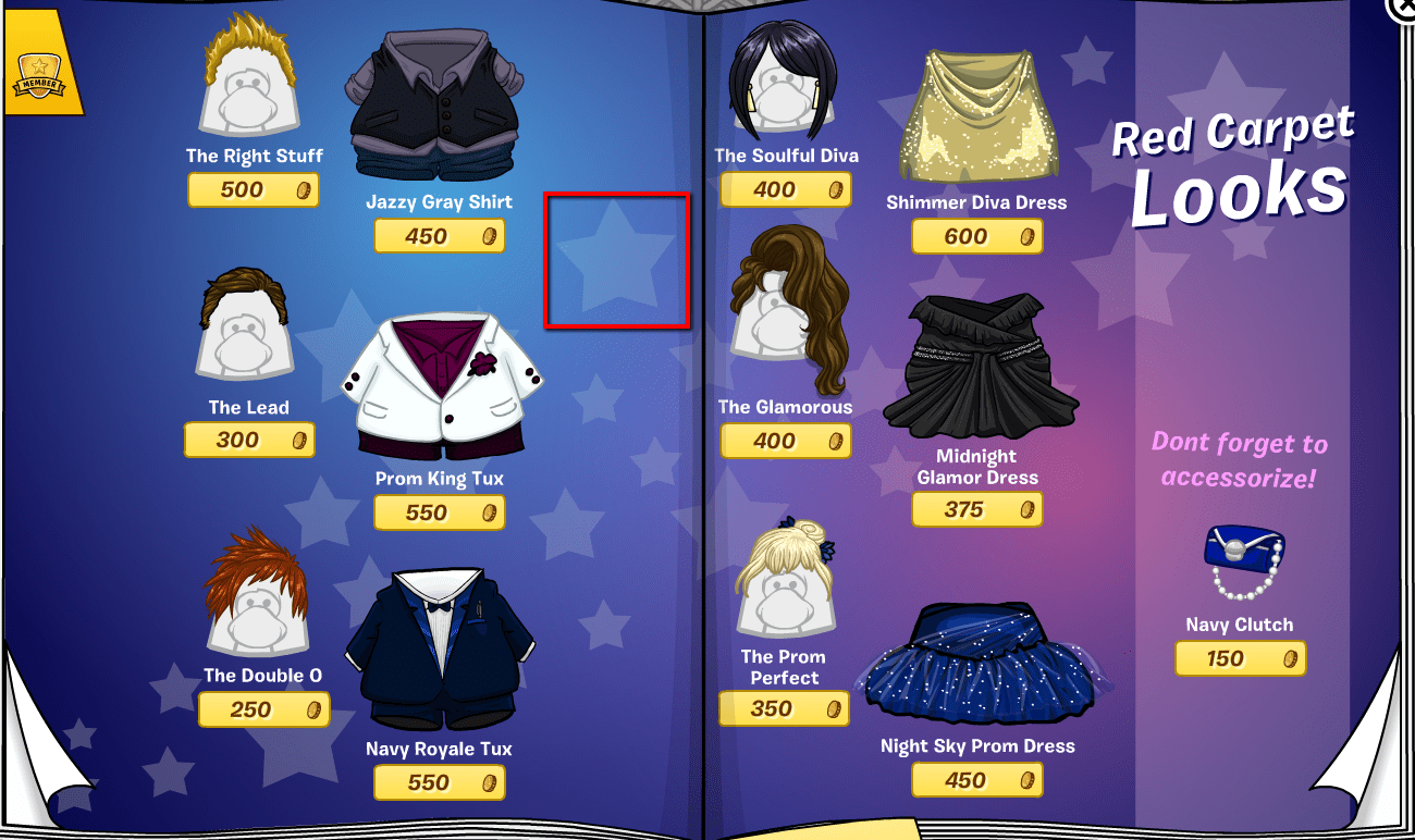 Club Penguin February 2013 Clothing Catalog Cheats LBX Club Penguin Cheats and More!