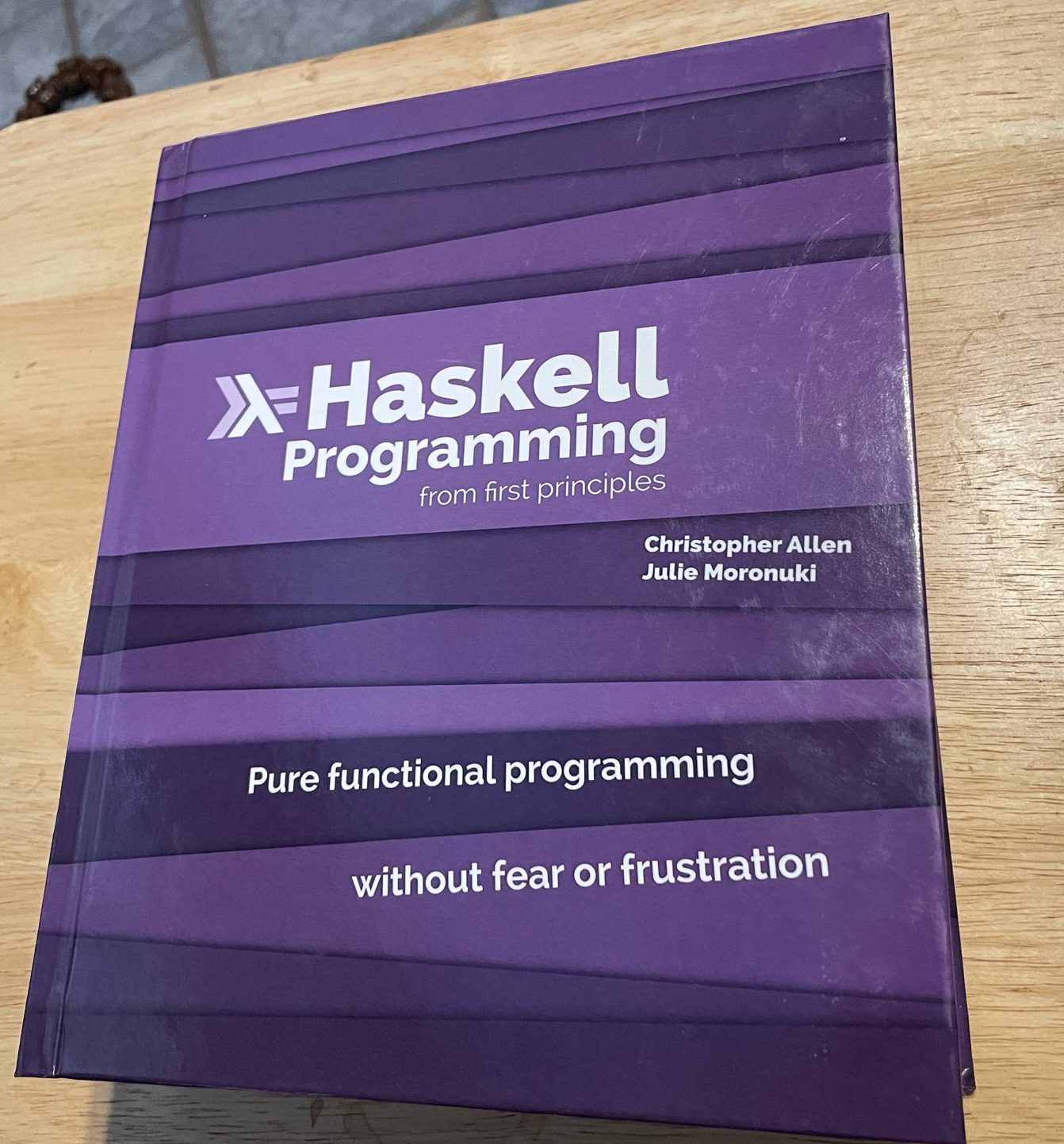 Haskell Programming from First Principles print version