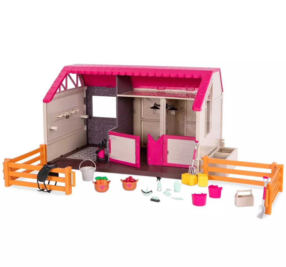 Horse Haven Toy Horse Stable & Accessories Lori