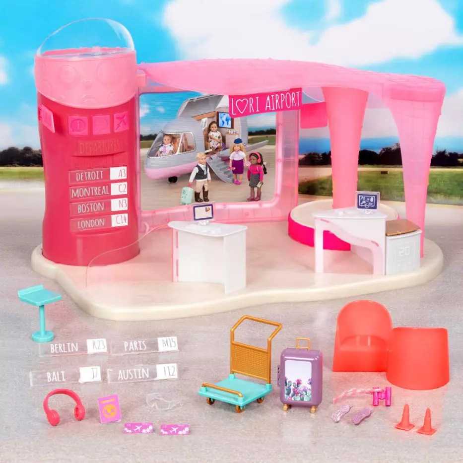 Jetset Airways Airport Playset for 6inch Dolls Lori