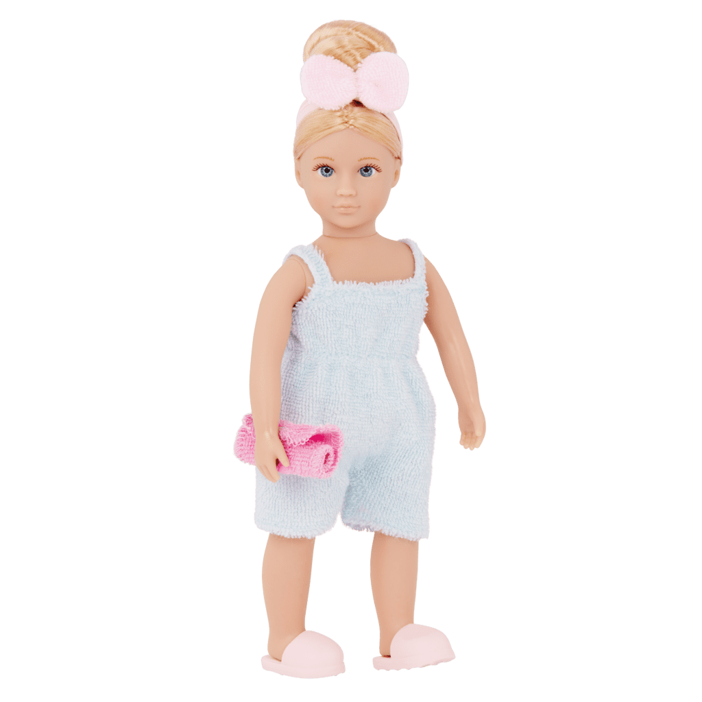 Adelina’s Bathtub Set 6inch Doll & Dollhouse Furniture Lori