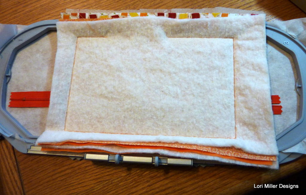 Handmade Holiday Personalized Zip Bags Lori Miller Designs