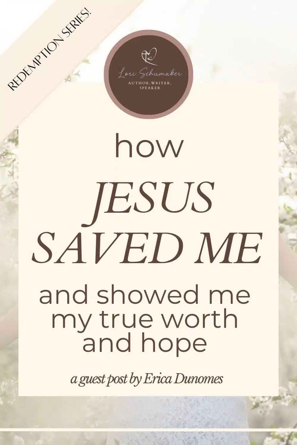 Jesus Saved Me