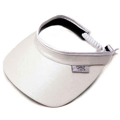 Lori's Golf Shoppe Glove It Ladies Solid Golf Visors (w/ Twist Cord