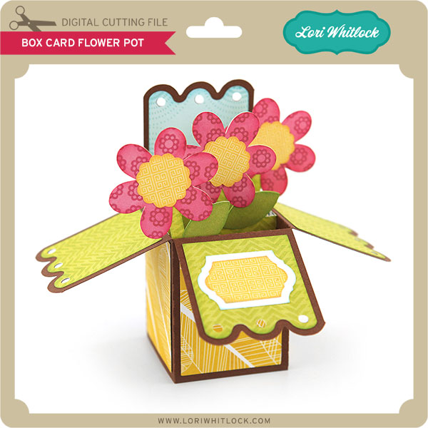 LWBoxCardFlowerPot Lori Whitlock