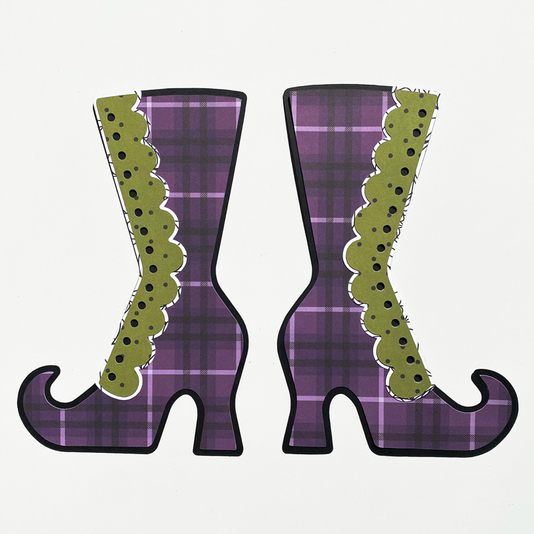 3D Halloween Witch Boot 2 Tutorial Lori Whitlock