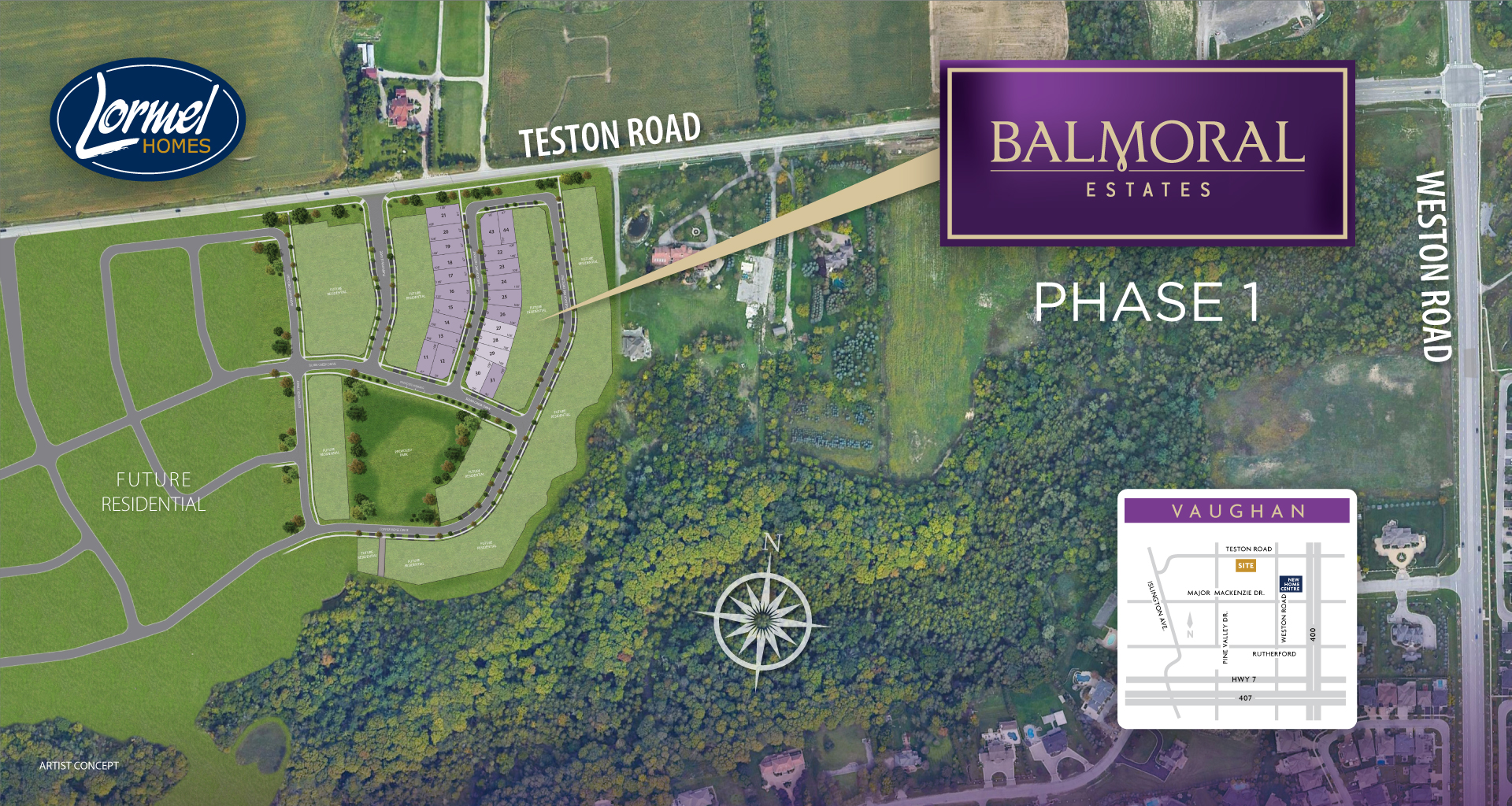 Site Plan Balmoral Estates