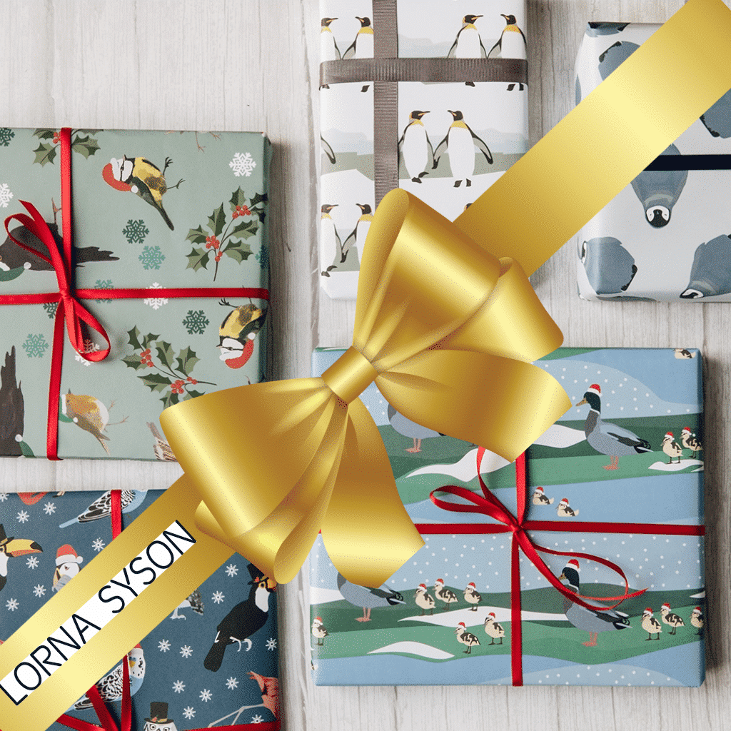 Sustainable Christmas Cards and Wrapping Paper