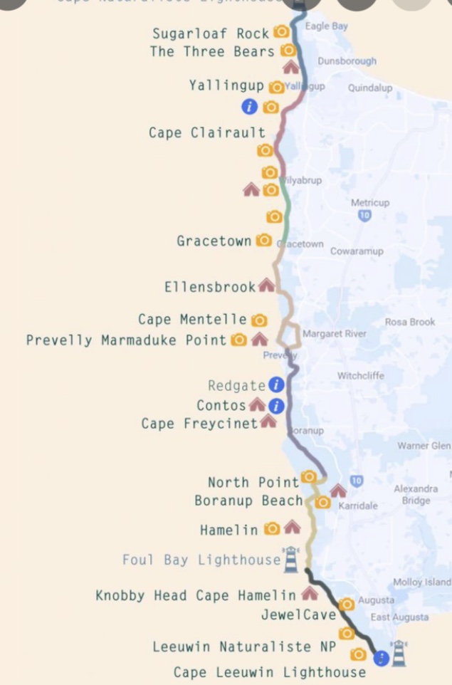 The cape to cape walk Life of Riley on whatever