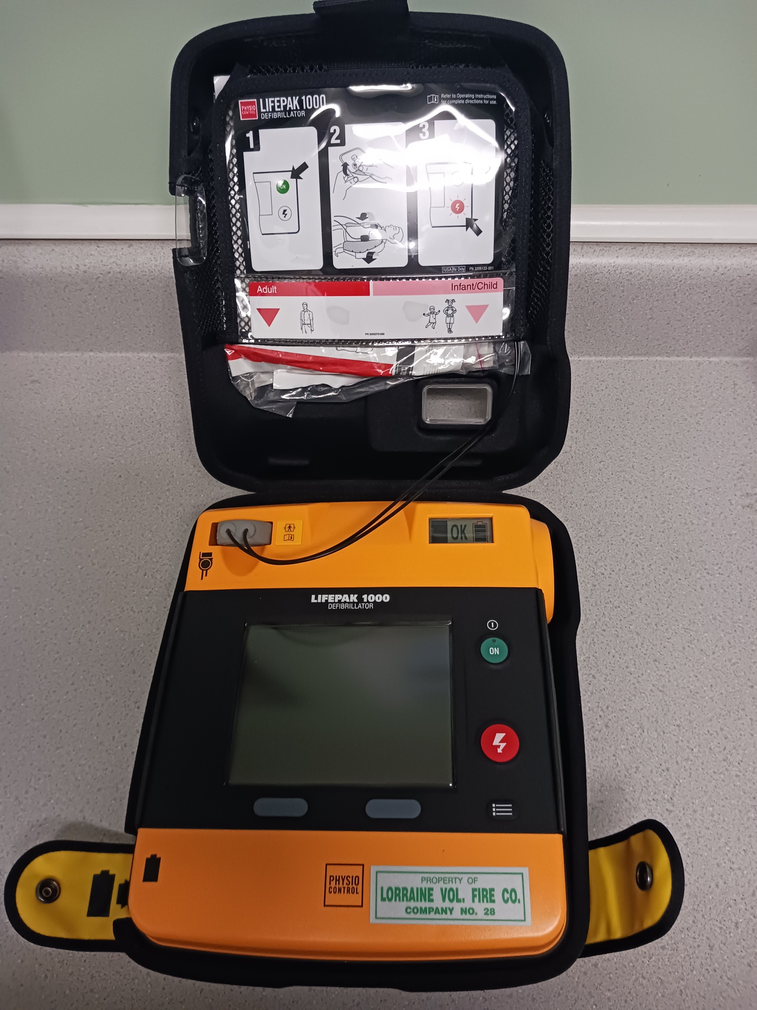 Grant Awarded Lorraine Volunteer Fire Company Inc. Volunteer